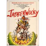 Jabberwocky (1977), German A1, folded, 33 x 23 inches Director Terry Gilliam Starring Michael Palin,