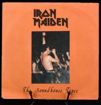 Iron Maiden - The Roundhouse Tapes, 7" vinyl record, likely a re-issue.