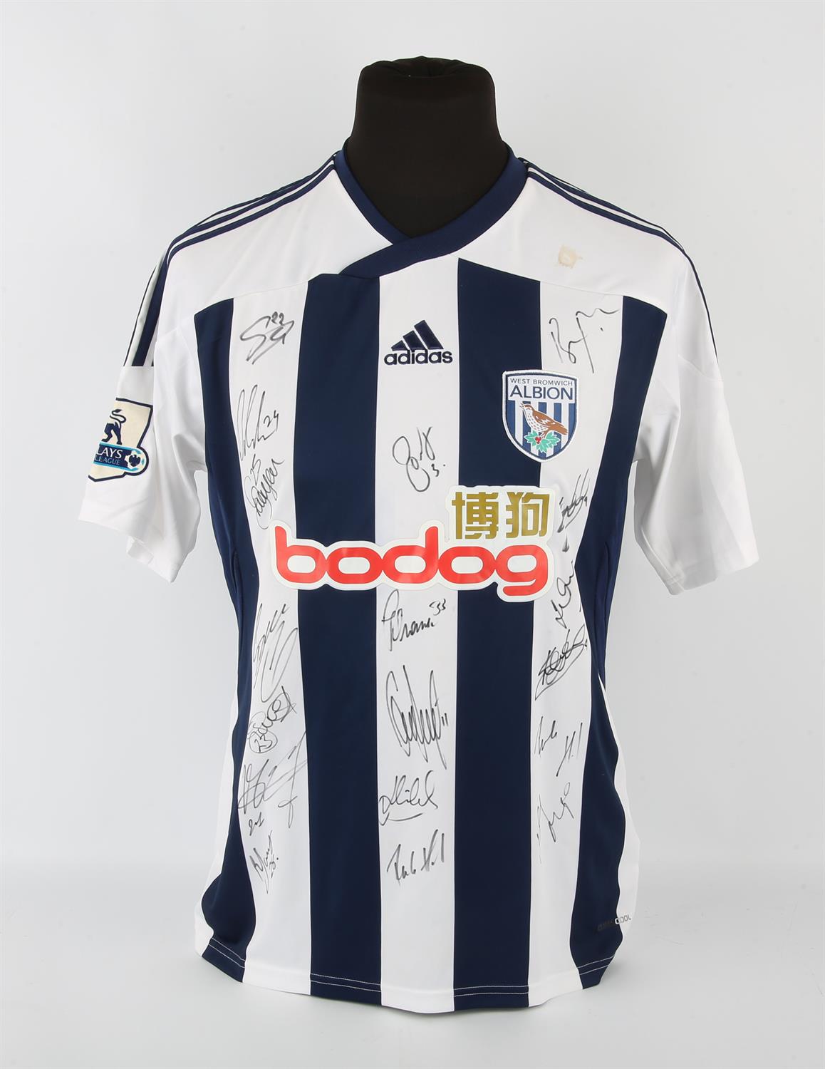 West Bromwich Albion Football club, Cox (No.31 - squad signed) Season shirt from 2011-2012, S/S.