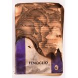 Inkheart (2008) - Prop production burned book Inkheart by Fenoglio, made for the film and thrown in