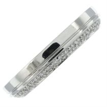 18ct gold diamond full eternity ring