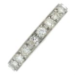 Diamond full eternity ring