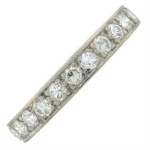 Diamond full eternity ring