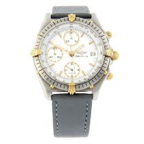 Breitling - a Chronomat chronograph wrist watch, 39mm.