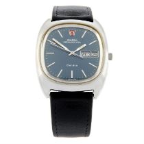 Omega - a Megaquartz 32Hz wrist watch, box.