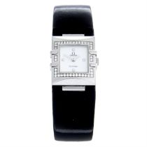 Omega - a Constellation wrist watch, 20x20mm.
