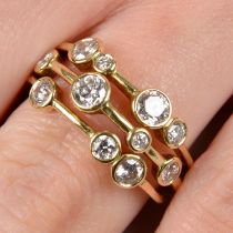 18ct gold diamond ring