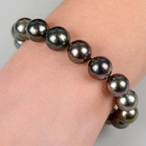 'Tahitian' cultured pearl bracelet