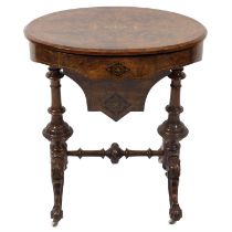 Victorian sewing table