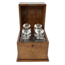 Victorian decanter box with Betjemann & Sons lock