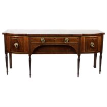 19th century breakfront sideboard