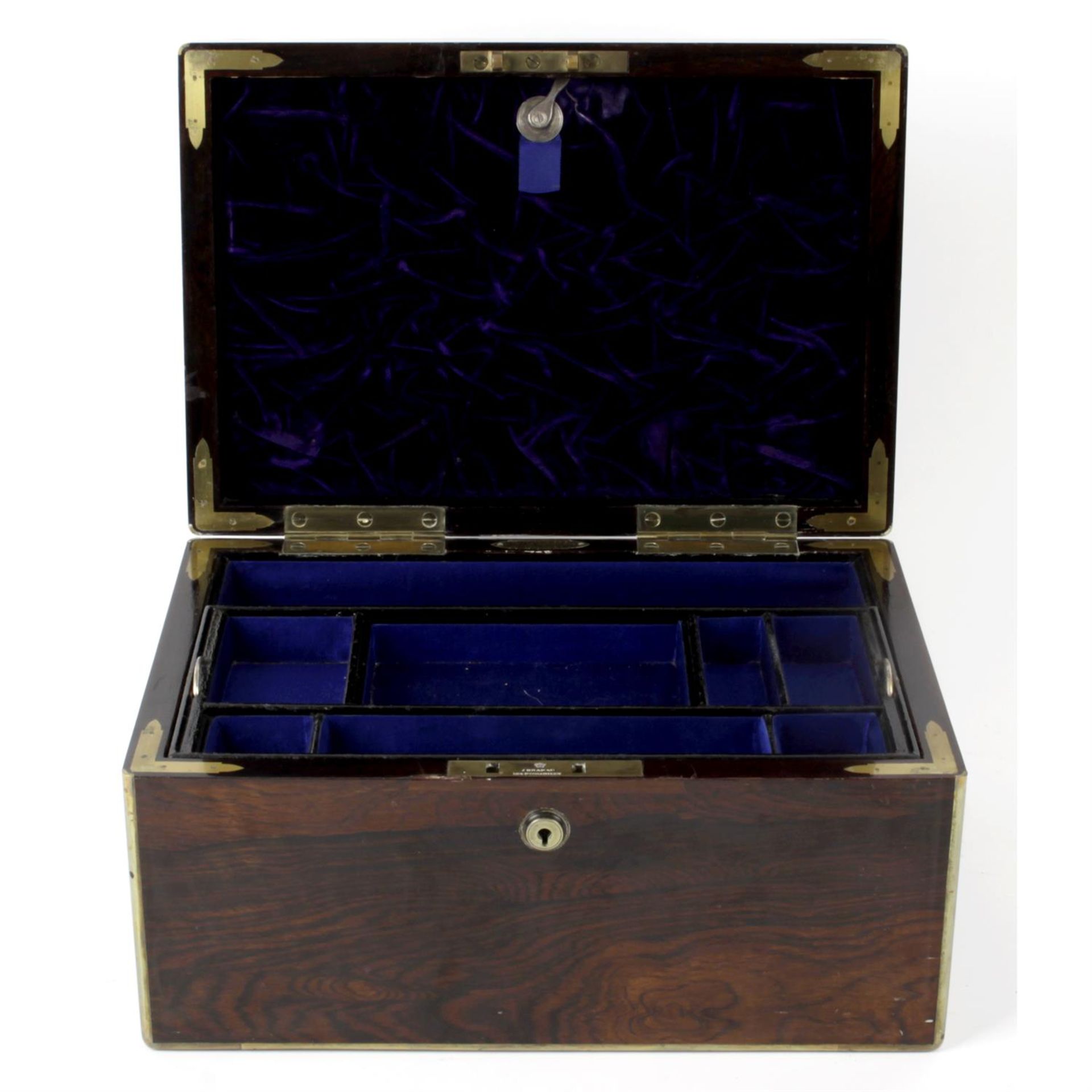 Leuchars & Son Coromandel box - Image 2 of 3