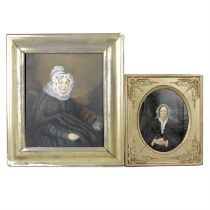 Two Victorian portraits