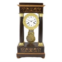 Rosewood Empire Portico clock