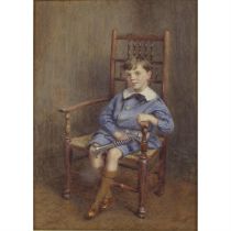 Woodbine Hinchliff portrait of a boy