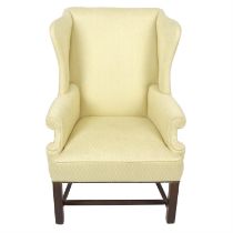 Georgian style wingback chair