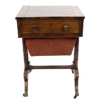 Victorian games sewing table