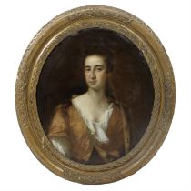 Oil on canvas portrait of a lady