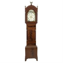 W. Latch Newport longcase clock