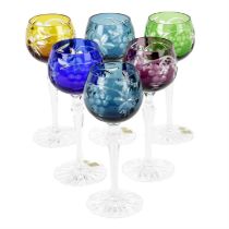 Caesar Crystal hock glasses and other glassware