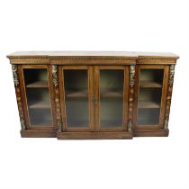 Victorian break front credenza