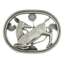 Mid 20th century brooch, Georg Jensen