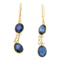 Sapphire earrings