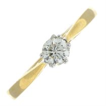 18ct gold diamond ring