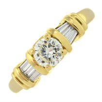 18ct gold diamond ring