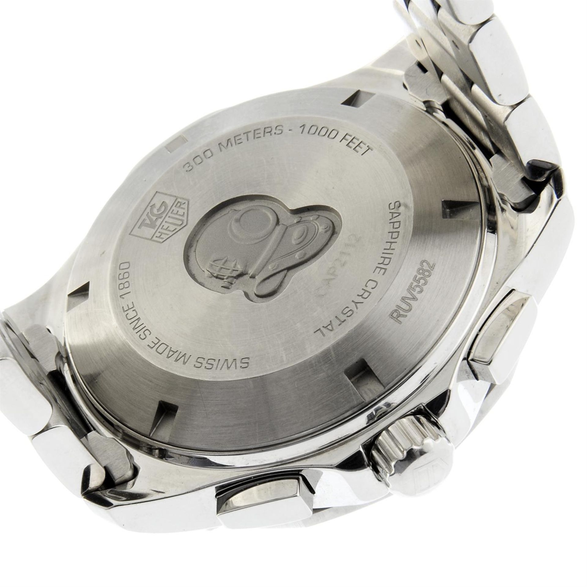 TAG Heuer - an Aquaracer chronograph watch, 42mm. - Bild 4 aus 6