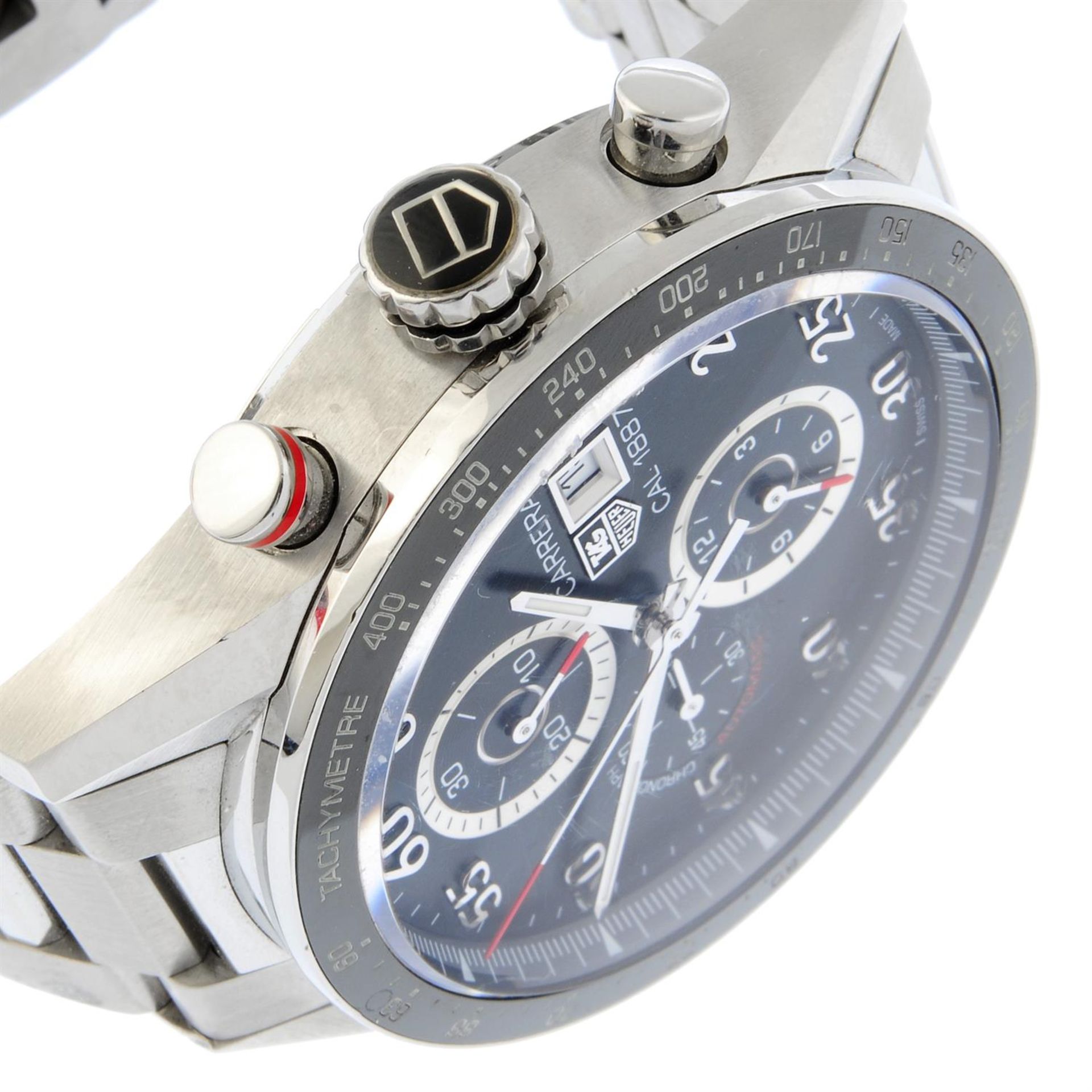 TAG Heuer - a Carrera chronograph watch, 44mm - Bild 3 aus 6
