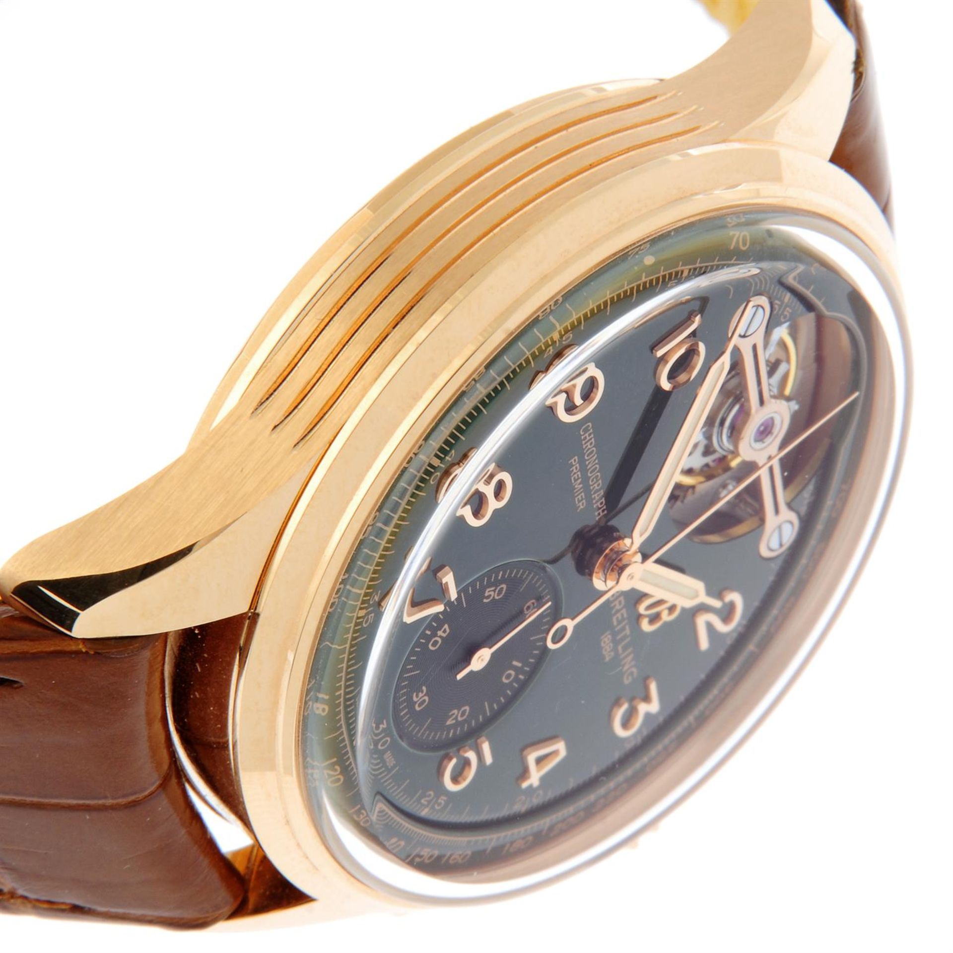 Breitling - a limited edition Premier B21 Chronograph Tourbillon 42 wrist watch, 42mm. - Bild 4 aus 7