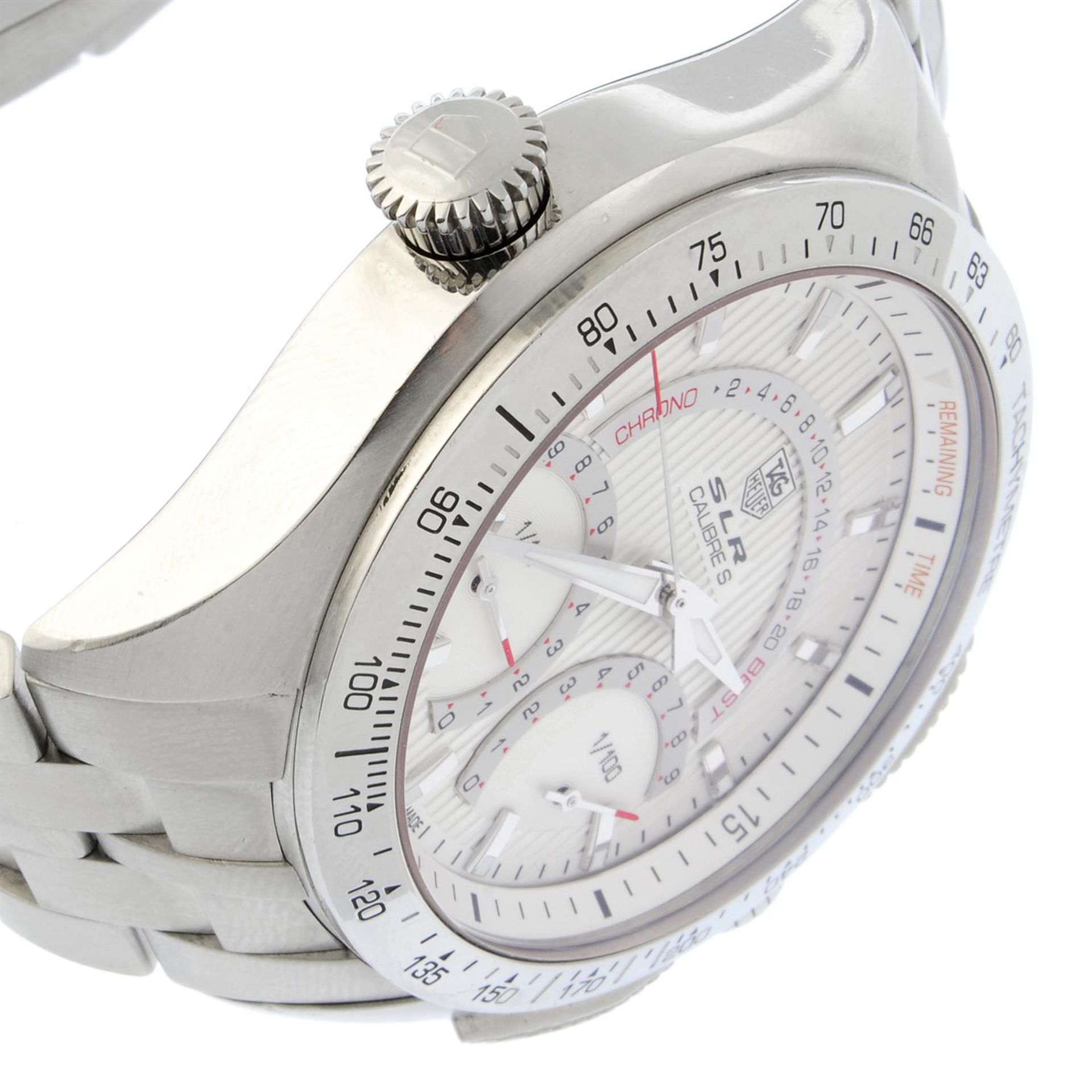 TAG Heuer - an SLR by Mercedes Benz chronograph watch, 46mm. - Bild 4 aus 7