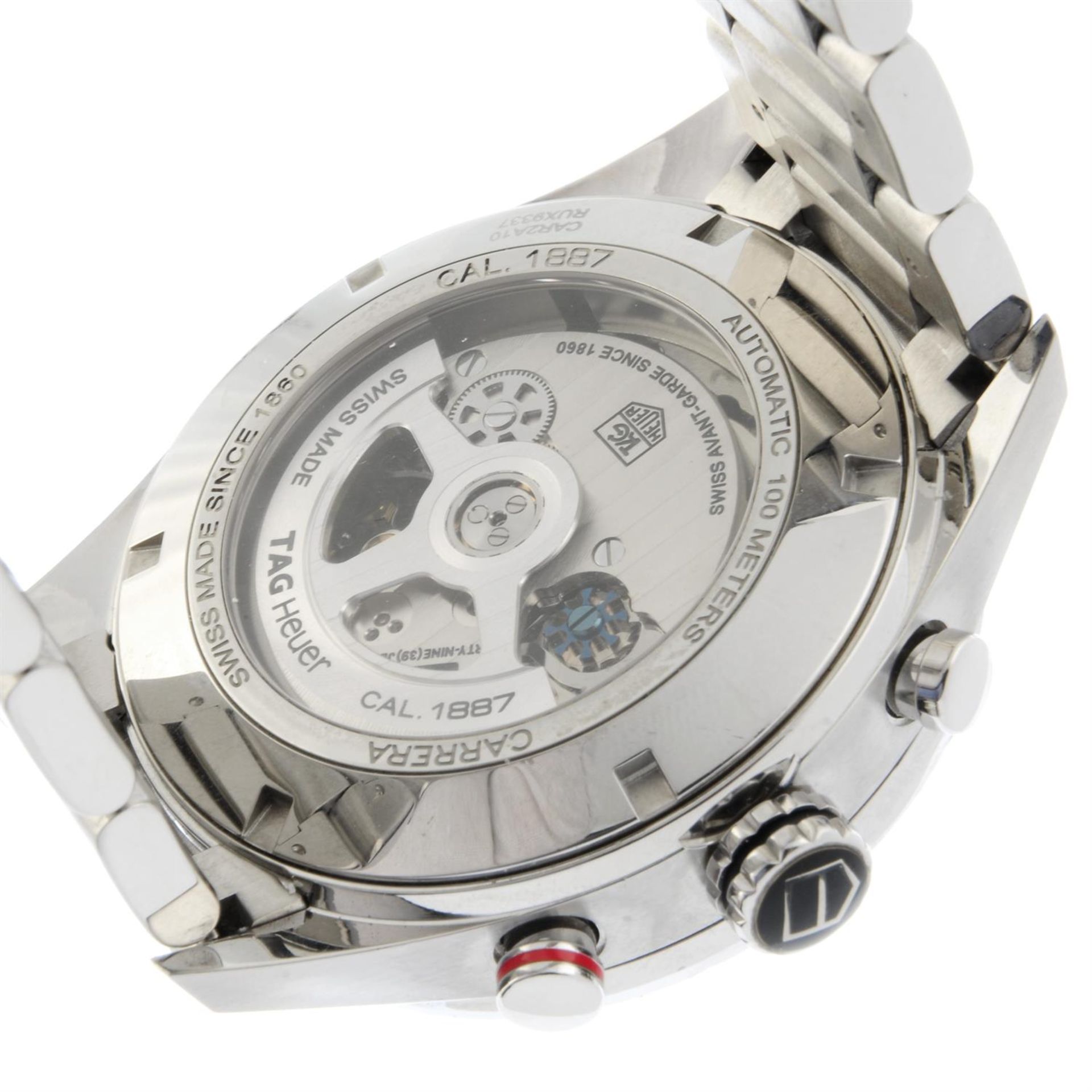 TAG Heuer - a Carrera chronograph watch, 44mm - Bild 4 aus 6