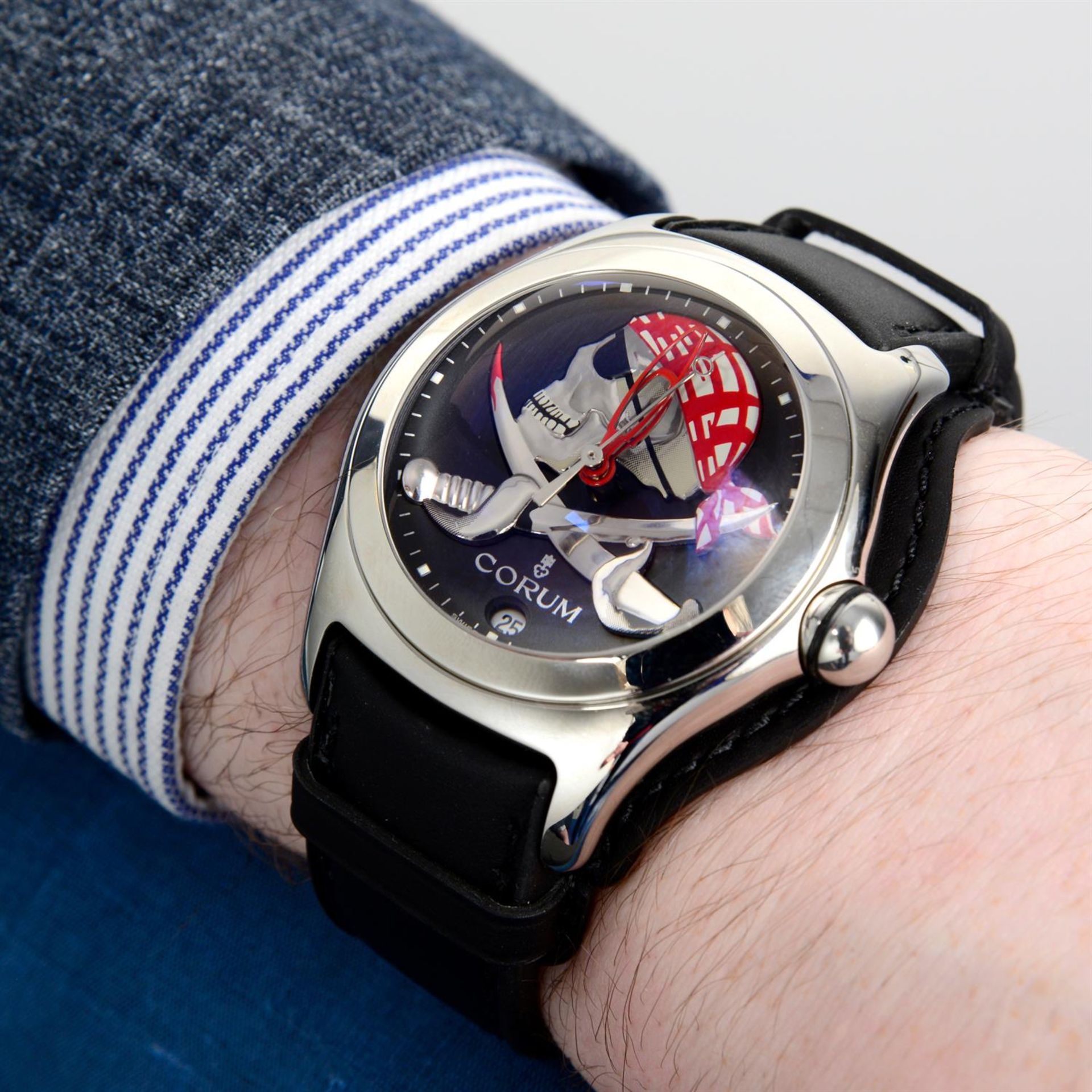 Corum - a Bubble Privateer watch, 45mm. - Image 5 of 6
