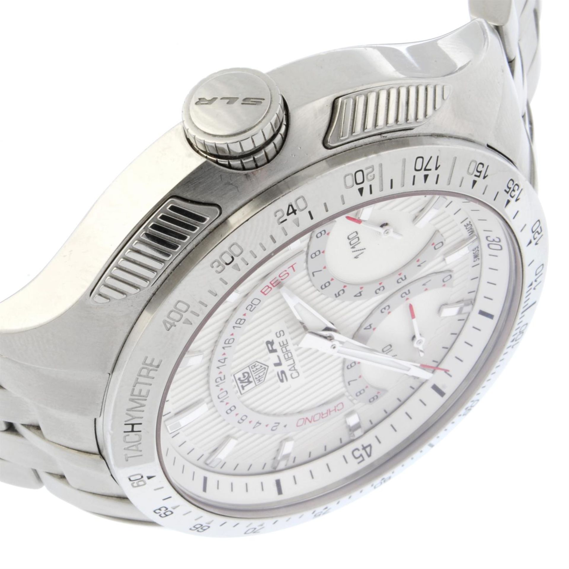 TAG Heuer - an SLR by Mercedes Benz chronograph watch, 46mm. - Bild 3 aus 7
