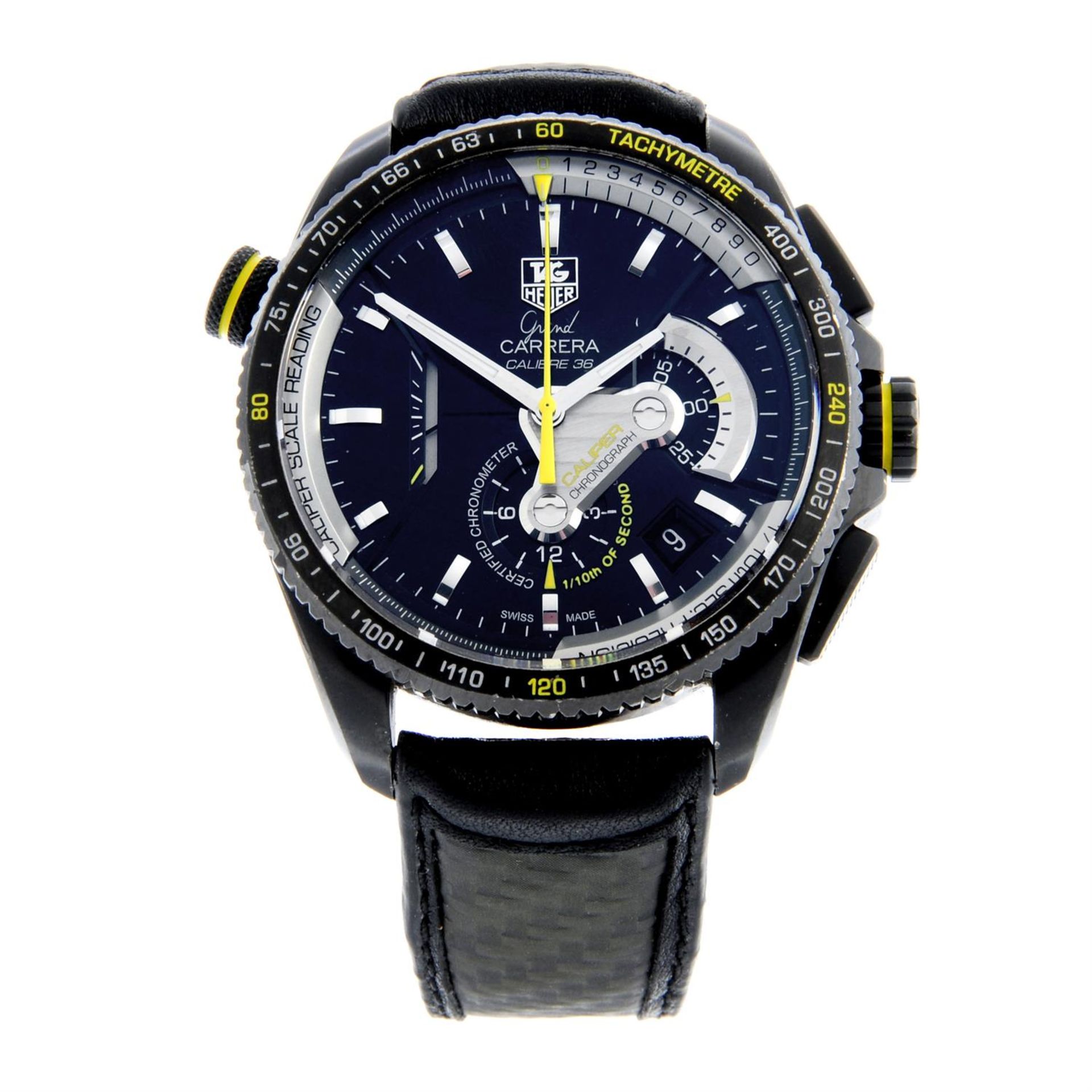 TAG Heuer - a Grand Carrera chronograph watch, 43mm.