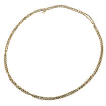 Early 20th century 9ct gold longuard chain