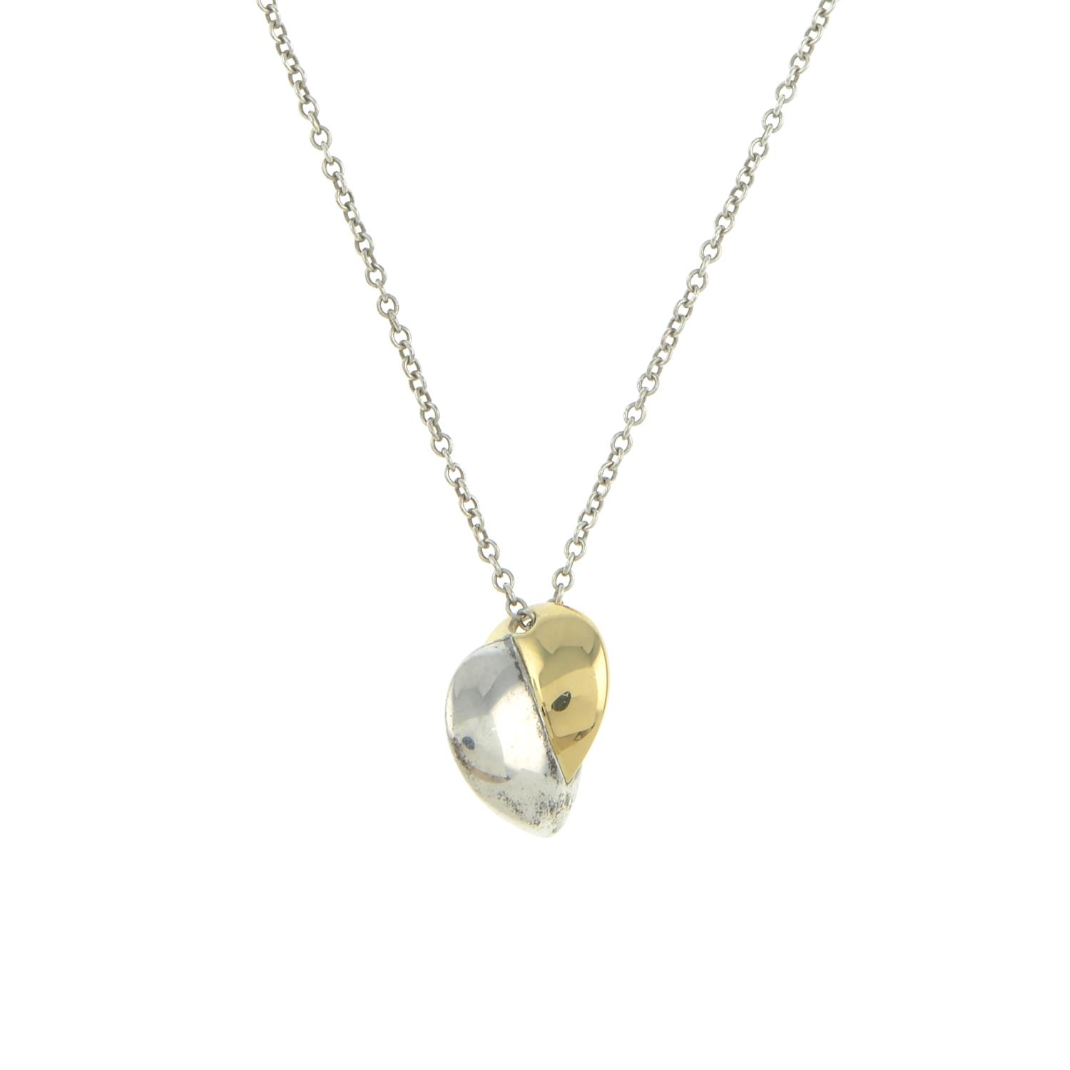 'Heart Leaf' pendant on a chain, Frank Gehry for Tiffany & Co.