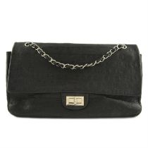 Chanel - 31 Rue Cambon embossed 2.55 Maxi Double Flap.