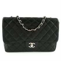 Chanel - Caviar Jumbo Single Flap.