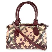 Burberry - Nova check Star Boston bag.