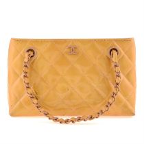 Chanel - Quilted CC mini tote.