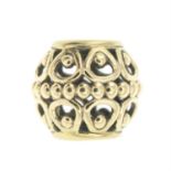 14ct gold openwork charm, by Pandora