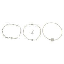 Selection of jewellery, Pandora