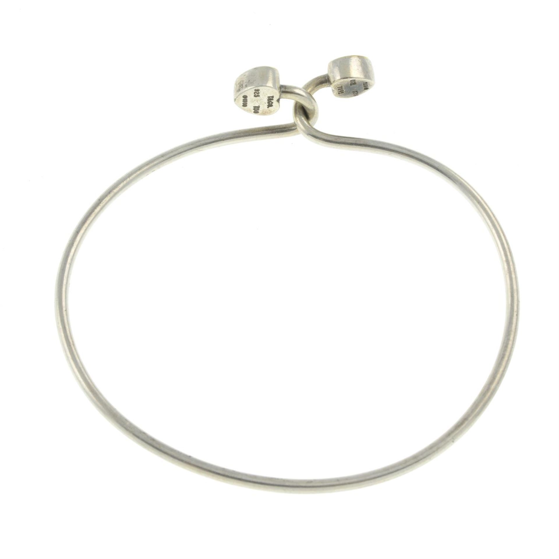 Silver bi-colour cuff bangle, by Tiffany & Co. - Image 2 of 2
