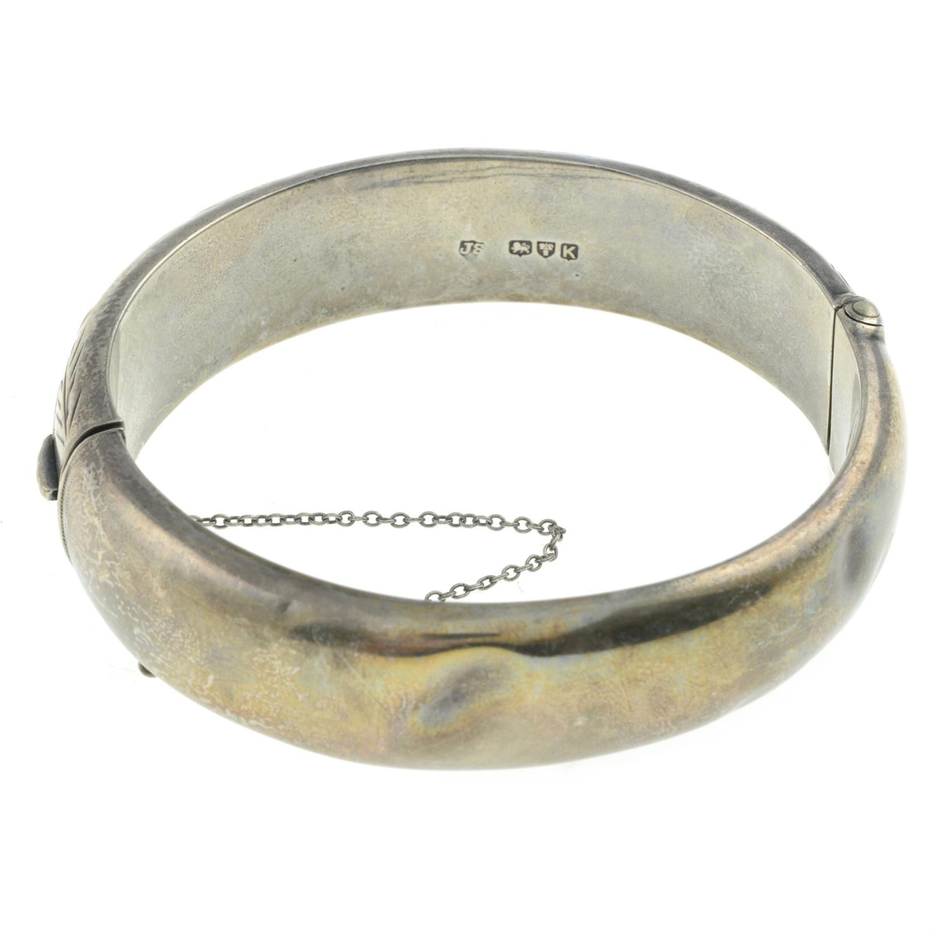 Two silver bracelets - Image 2 of 2