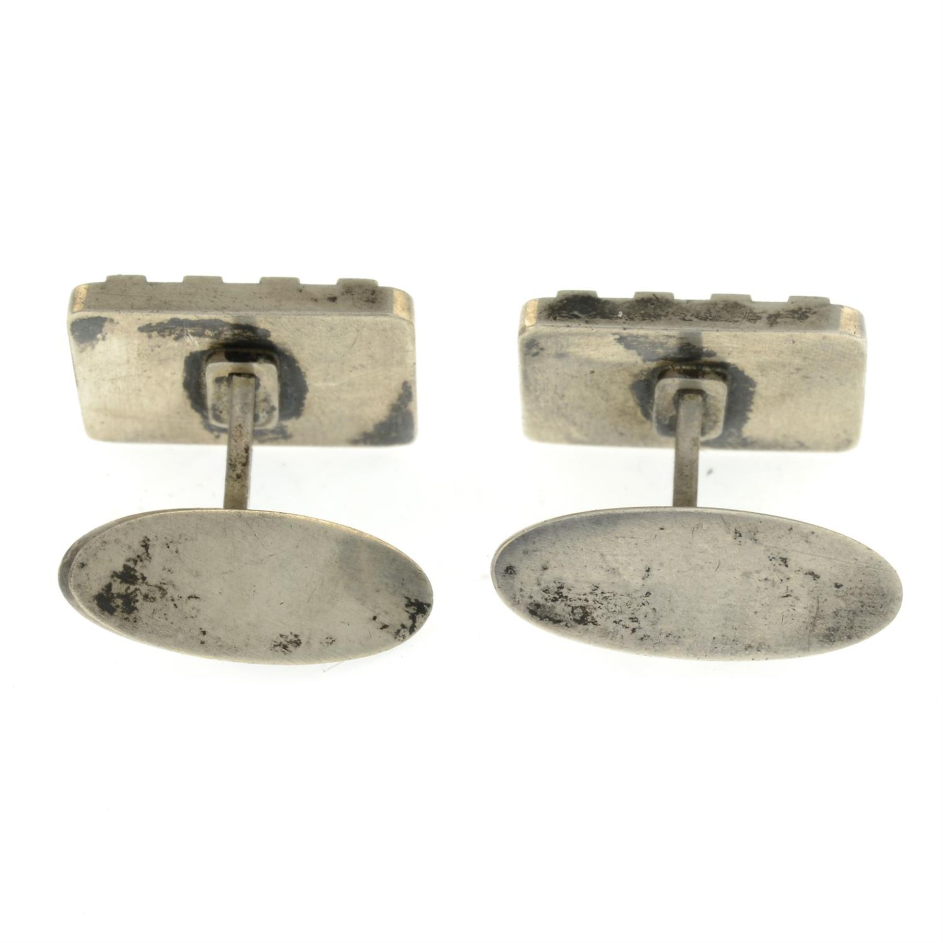 Cufflinks by Georg Jensen - Image 2 of 2