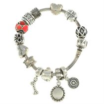 Charm bracelet, by Pandora