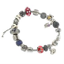 Charm bracelet, by Pandora